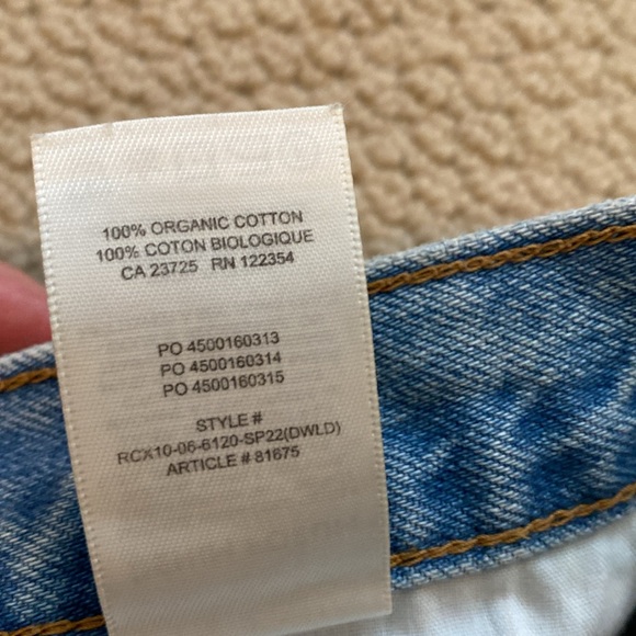 Aritzia Denim Forum ExBoyfriend Denim short - Picture 7 of 7